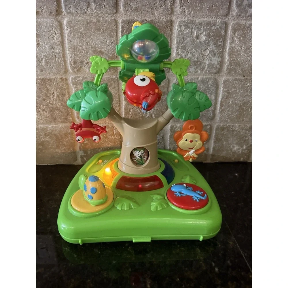 Fisher Price Rainforest High Chair K2927 Music Lights Tray Toy •Replacement Part